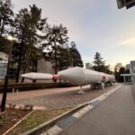 ISAS M-Vロケット実機展示